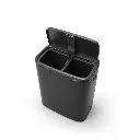 [221484] Brabantia Bo Touch Bin 2 x 30 liter - Matt Black.webp