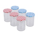 Confituurpot 44cl, set 6