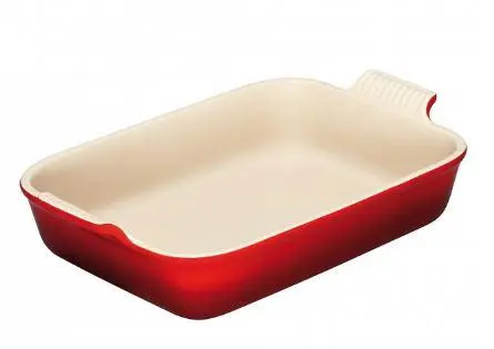 [91004736060100] Le Creuset gratineerschaal rood 41x36