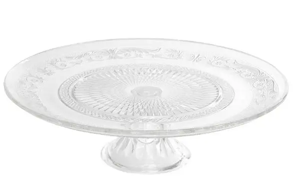 [745971] Cosy en trendy retro taartschotel op voet D33xH10cm