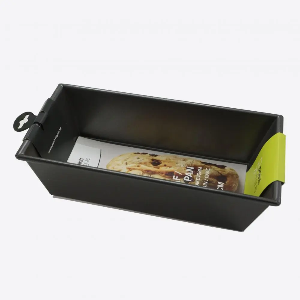 Point virgule brood/cakevorm met antikleeflaag 30x15x8cm