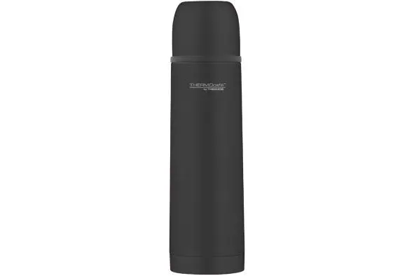 Everyday ss fles 0.5L zwart shiny D7xH25cm