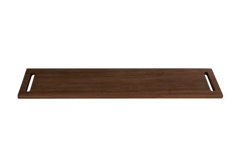 [145612] Serveerplank natuur hout 95x20xH4cm