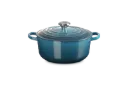 Le Creuset Cocotte rond 24cm deep teal