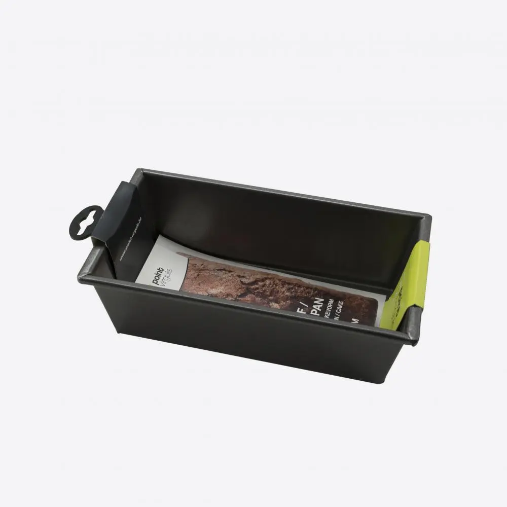 Point virgule brood/cakevorm met antikleeflaag 23x13x7cm