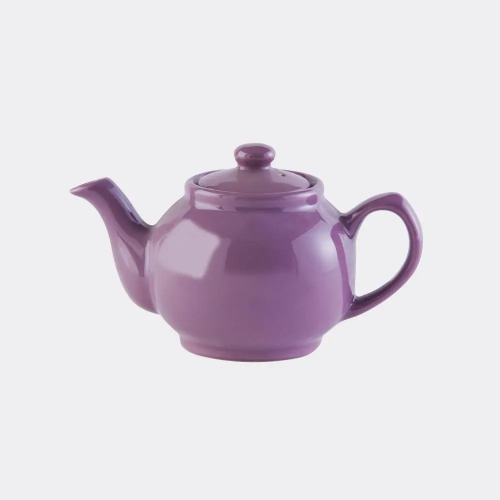 Price & Kensington 2kops theepot glazend paars 450ml