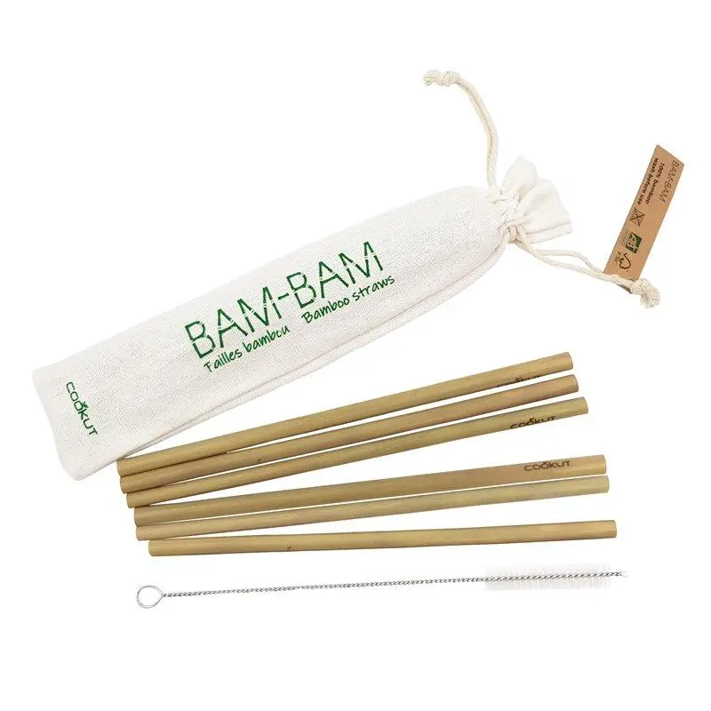 Bamboo rietjes