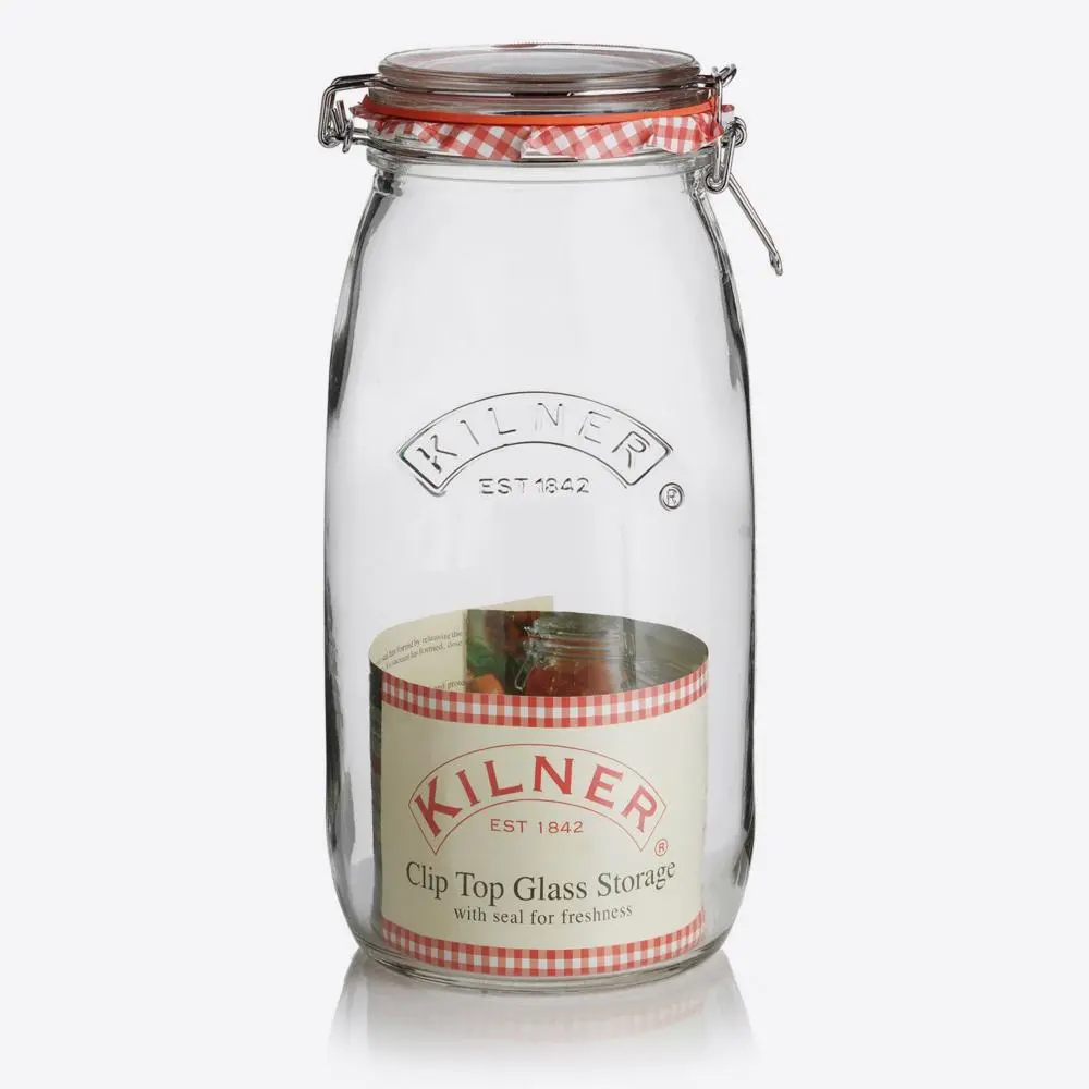 Kilner ronde bokaal met beugelsluiting 3L