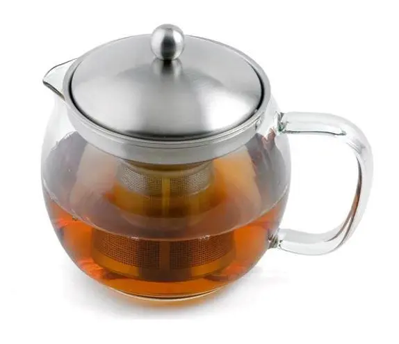 [WS17050] Theekan in glas met theezeef 1000ml