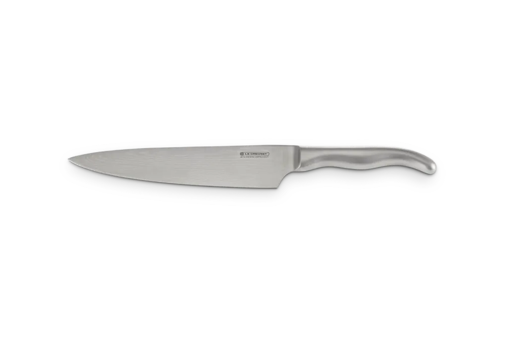 [98000320000100] Le Creuset koksmes 20cm damast lemmet rvs