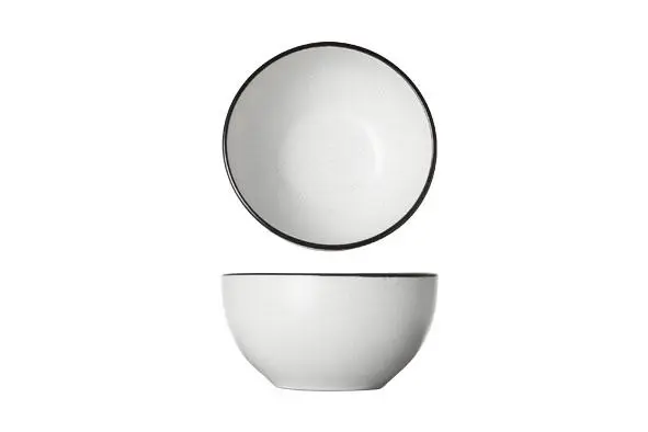 Speckle white kommetje D14xH7cm