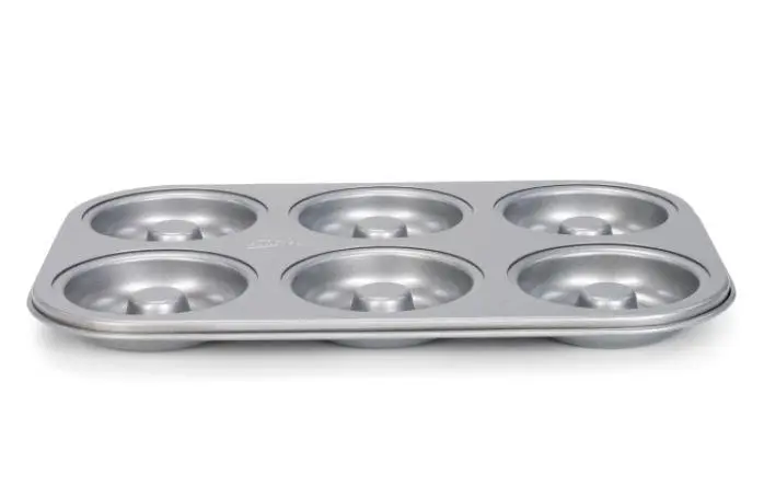 Patisse donutvorm 6st. silver-top 32x22cm