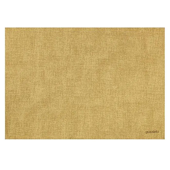[226091165] Fabric reversible placemat Tiffany, ochre
