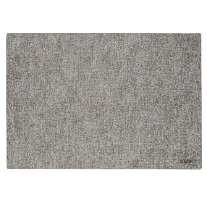 [22609192] Fabric reversible placemat Tiffany, sky grey