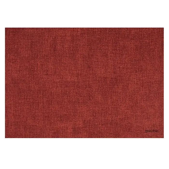 [22609155] Fabric reversible placemat Tiffany, red