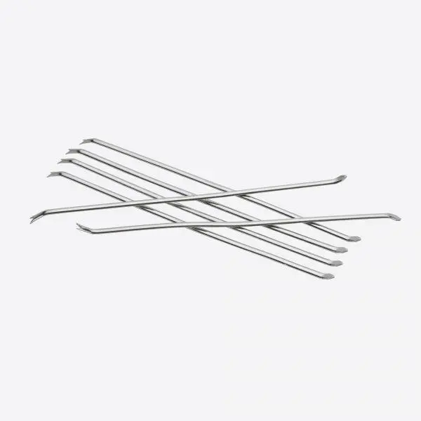 Jean Dubost kreeftenvork rvs, set6