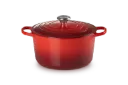 Le Creuset stoofpan rond hoog 24cm rood