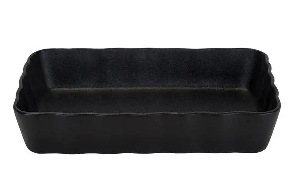 [2421022] Yara black ovenschotel 21.6x14xH4.8cm