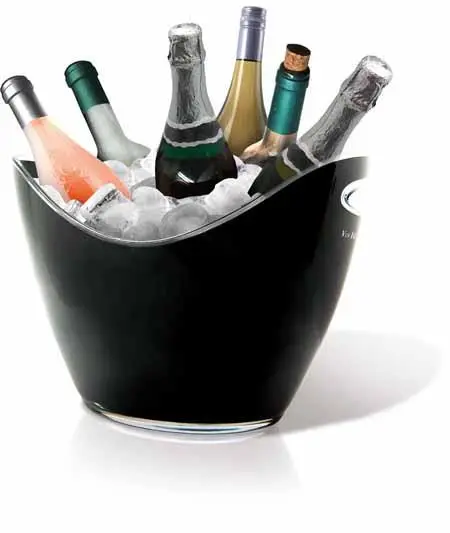 [VBFIE007] ijsemmer voor 6 flessen zwart