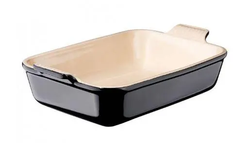 [630870061667] Graniteerschaal 24/19cm glanzend zwart