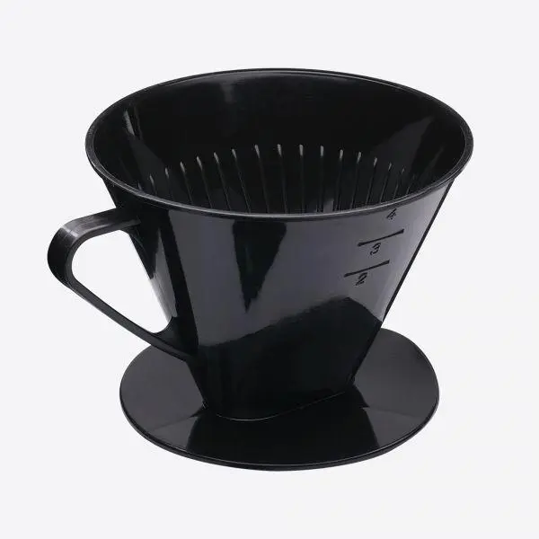 Westmark four koffiefilter uit kunststof zwart 15.7x13.2x11cm