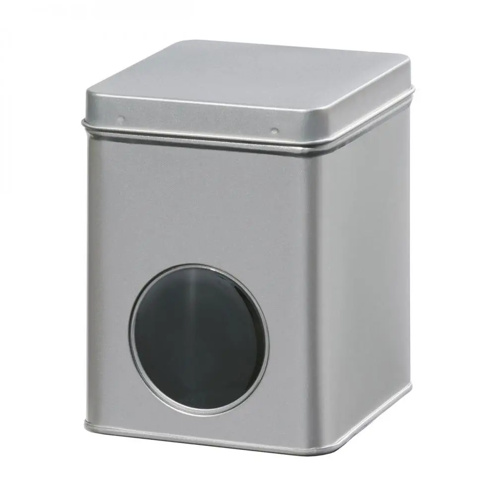 Blikje met venster 250gram