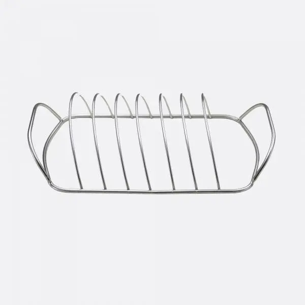 Point-Virgule houder voor vlees en ribbetjes rvs