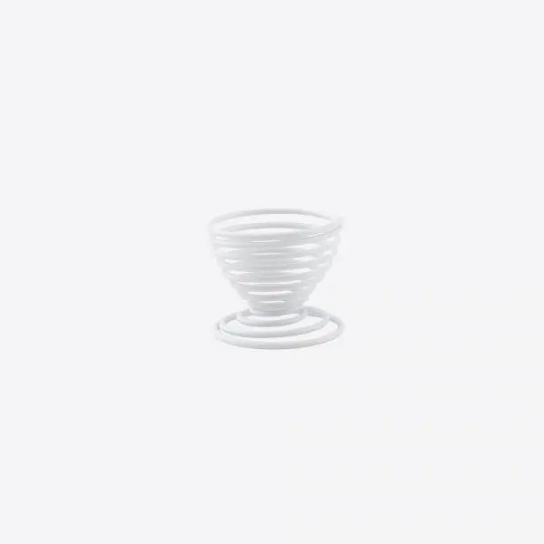 [PV-CHR-3185] Point-Virgule Wire eierdopje wit