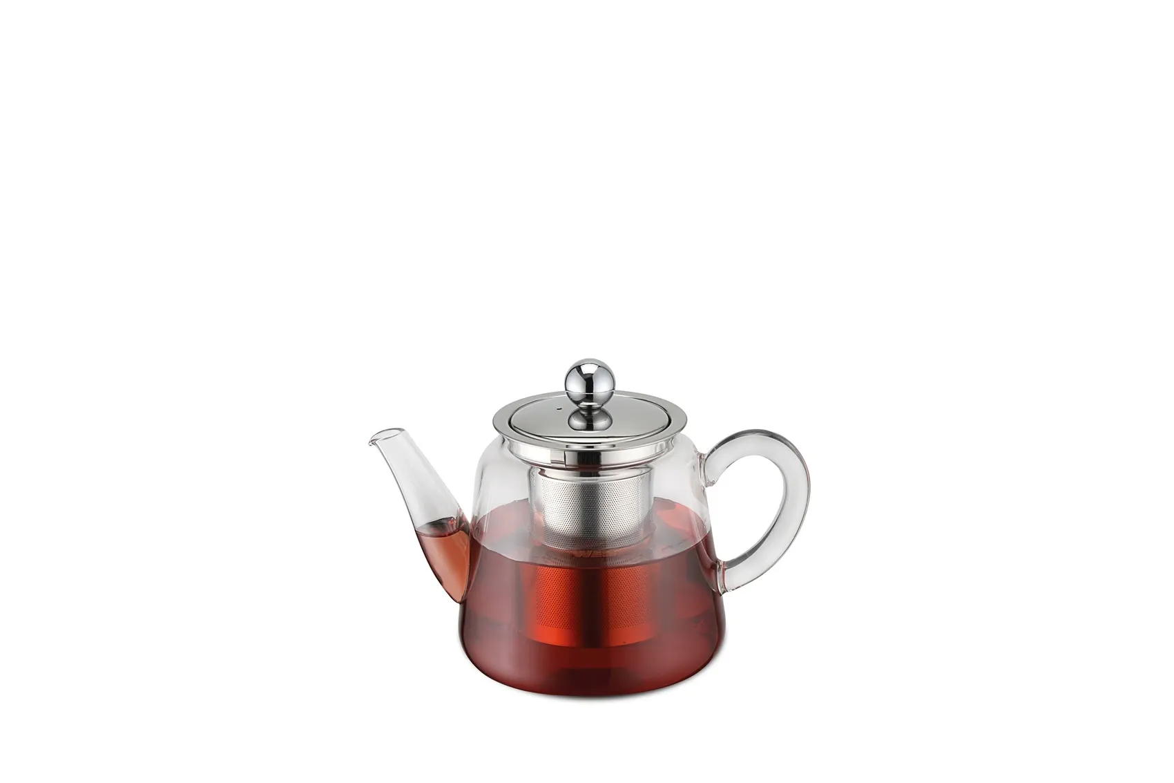 [WS17800] Weis Theekan in glas met theezeef 250ml