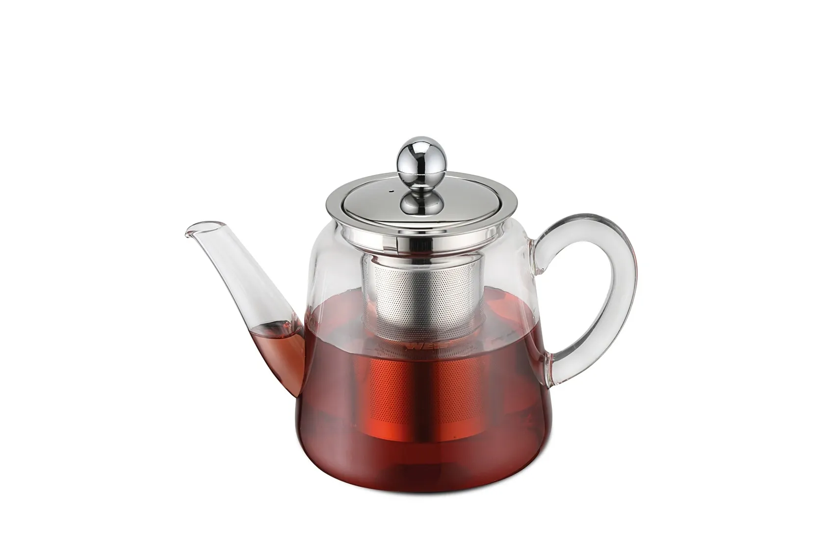 [WS17803] Weis Theekan in glas met theezeef 750ml