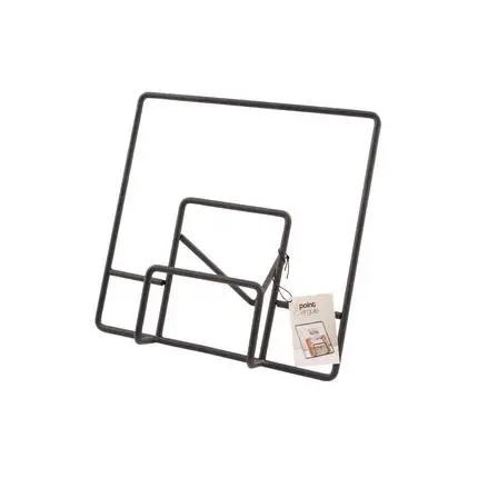[PV-CHR-3182] Point virgule wire kookboekstaander zwart 30x16x29.5cm
