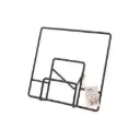 Point virgule wire kookboekstaander zwart 30x16x29.5cm