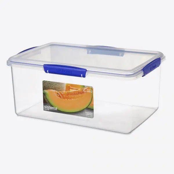 Sistema klip it rechthoekige voorraaddoos 9.6L