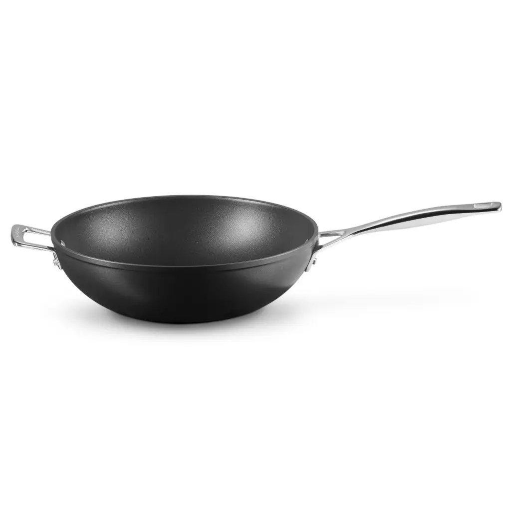 Le Creuset wokpan 30cm zwart