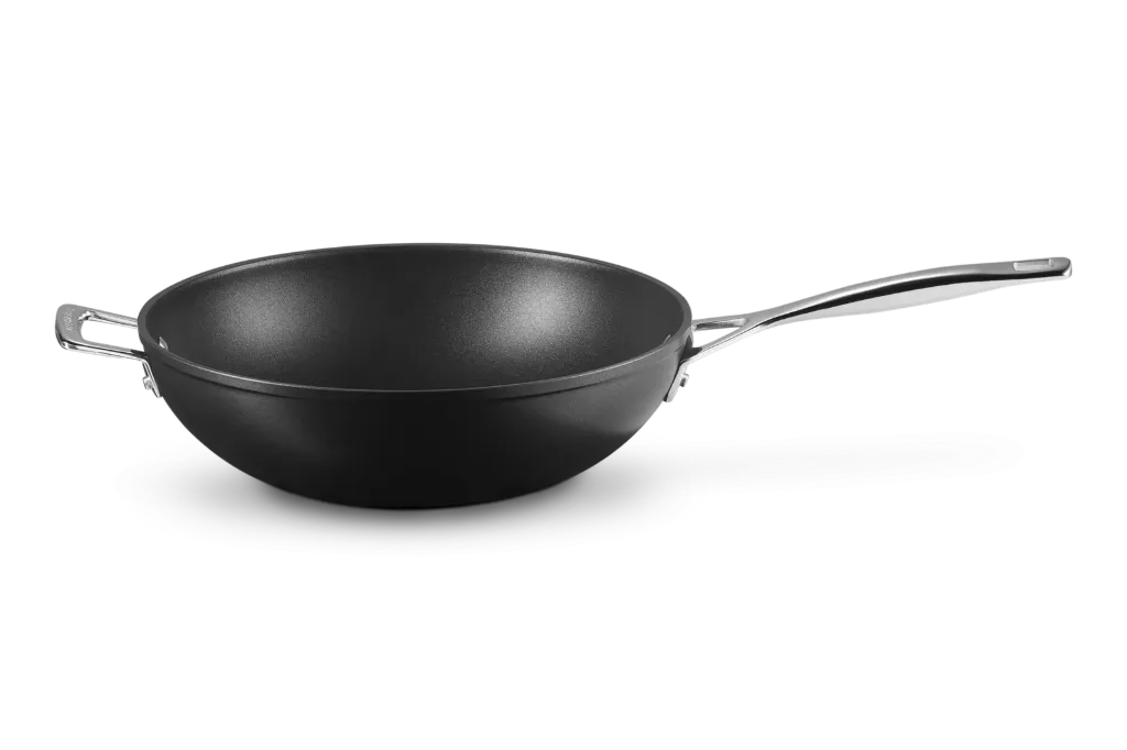 [51104300010202] Le Creuset wokpan 30cm zwart