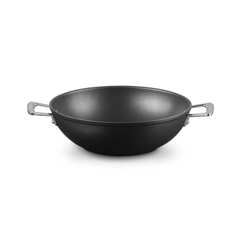 [51105280010502] Le Creuset wokpan 28cm zwart