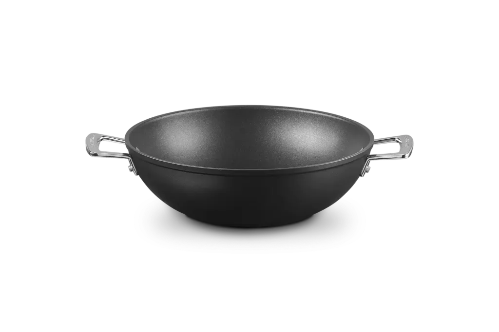 [51105280010502] Le Creuset wokpan 28cm zwart