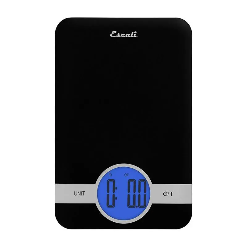 Escali Dig. weegschaal Ciro zwart, 5kg