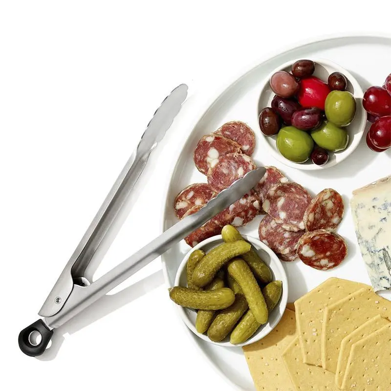 [11305500] oxo serveertang met slot, 17.5cm