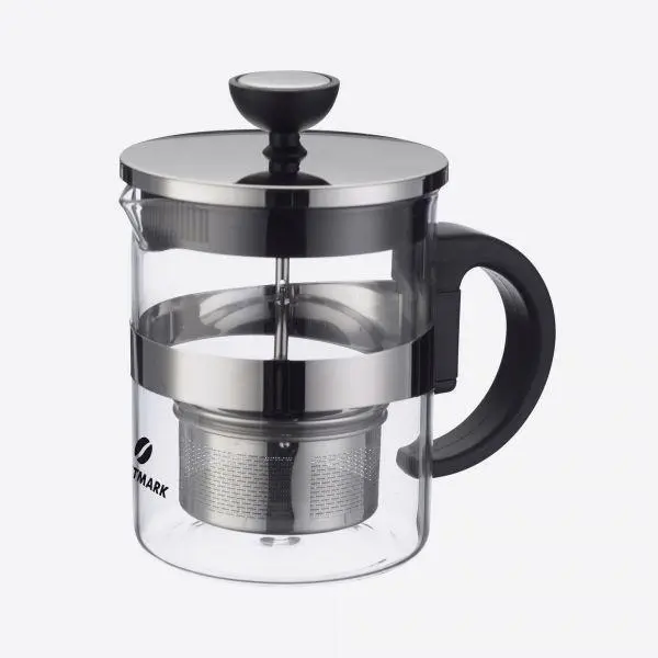 Westmark tea time theepot uit glas met infuser 600ml