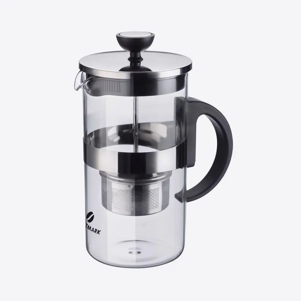 Westmark tea time theepot uit glas met infuser 1L