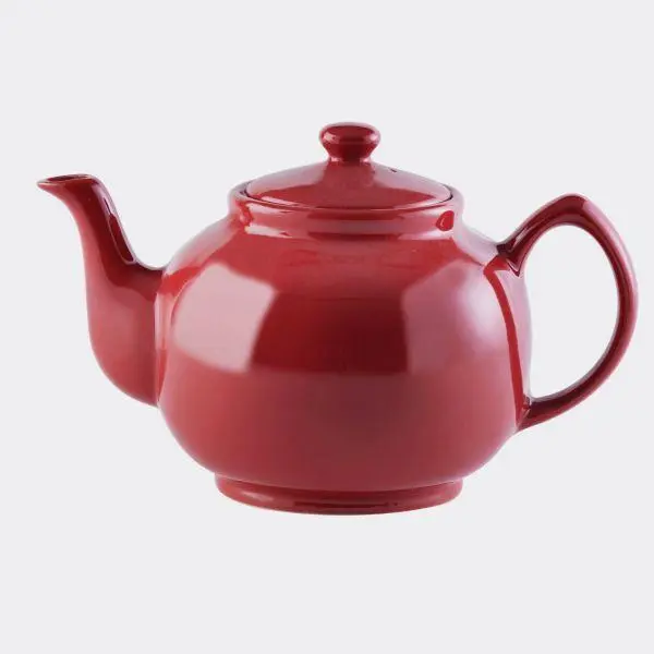 [RAY-0056-766] Price & Kensington 10-kops theepot helderrood 1.5L