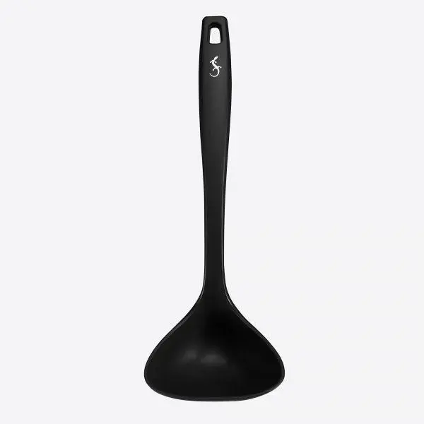 Lurch smart tool pollepel uit silicone zwart 28cm