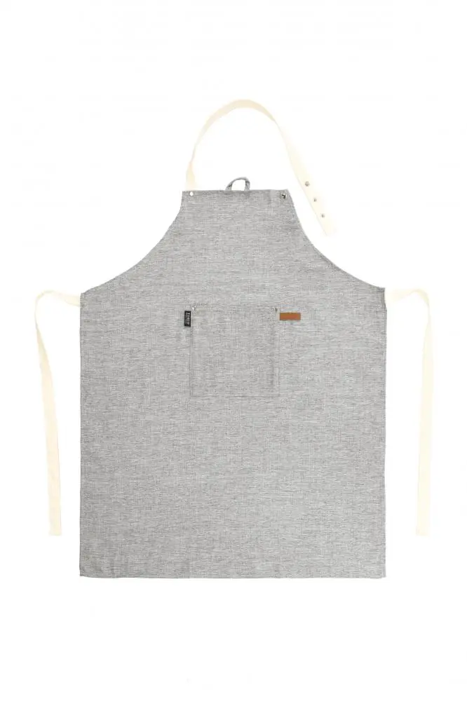 [9500GREY] Keukenschort Hercules grijs