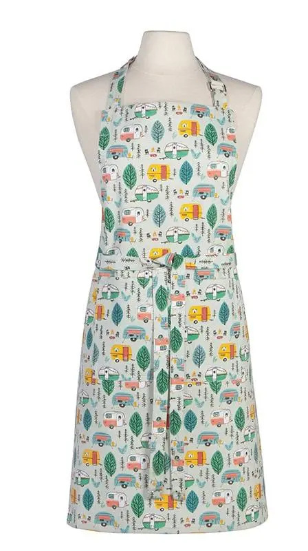 [502154] Keukenschort happy camper