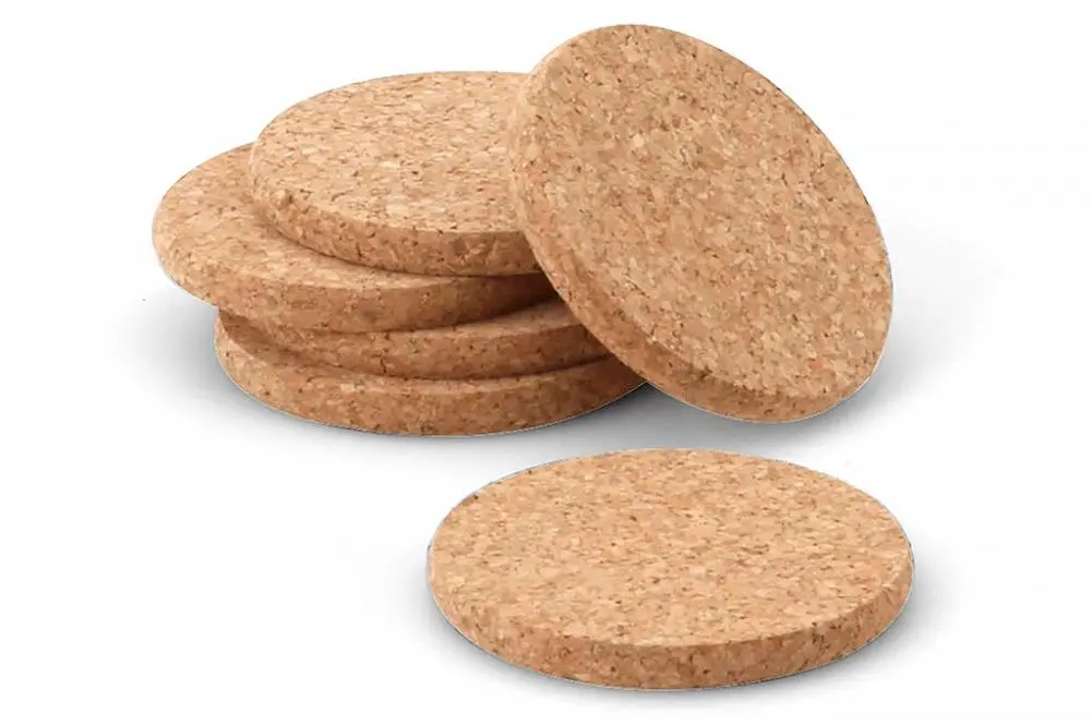 glasonderzetters 10cm, set6