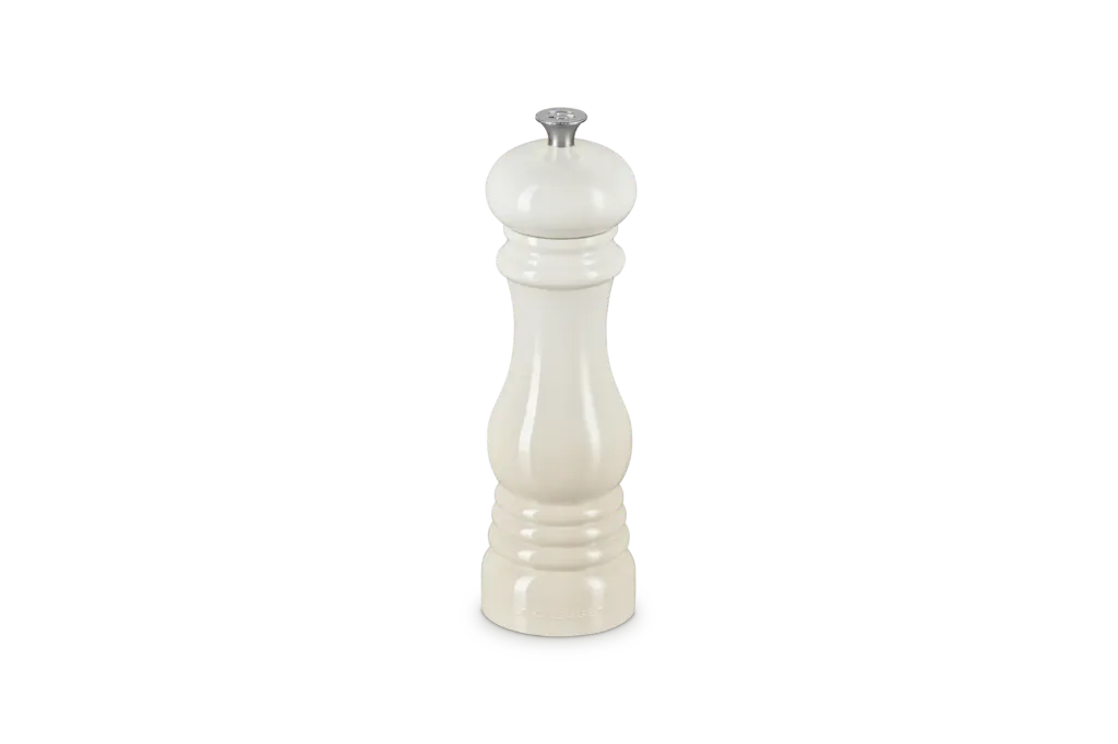 [44002217160000] Le Creuset zoutmolen 21cm meringue