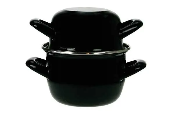 [3180009] Horeca mosselpot 1kg Ø18cm inductie