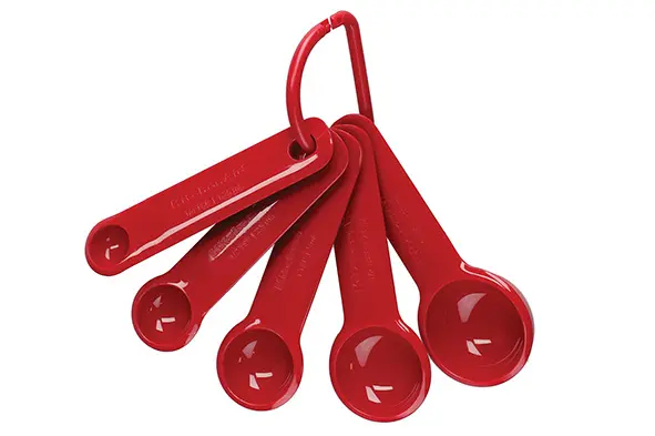 [5940014] Kitchenaid red maatlepels
