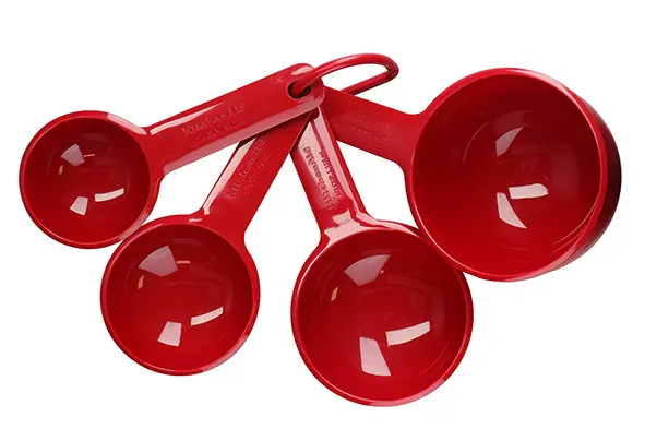 Kitchenaid red maatschepjes